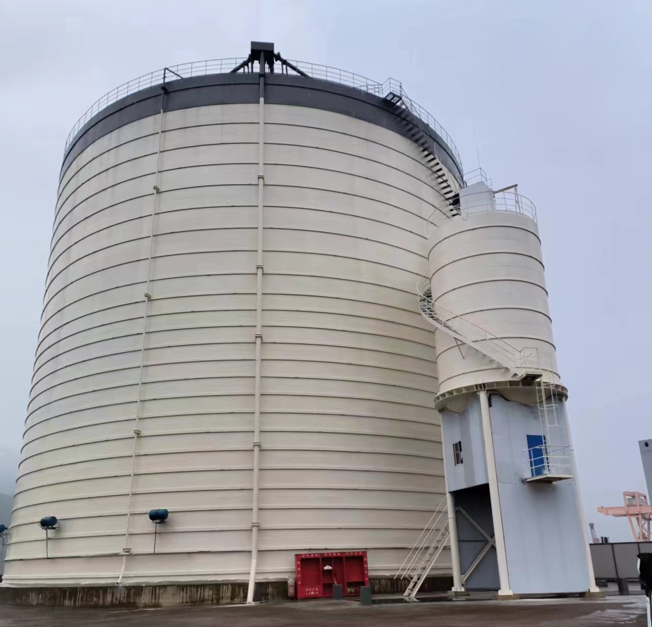 米脂10万吨水泥钢板库