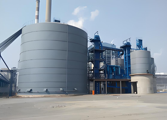 米脂1万吨钢板仓