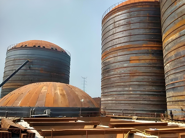 米脂焦粉钢板仓